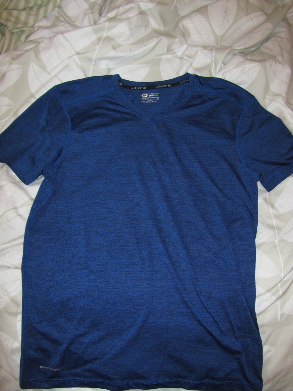 Layer 8 V-Neck Tee in Royal Blue